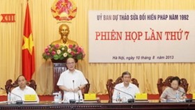 Discussion on Constitutional Council in revised 1992 Constitution  - ảnh 1